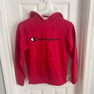 Champion Sweatshirt with Fur Hood